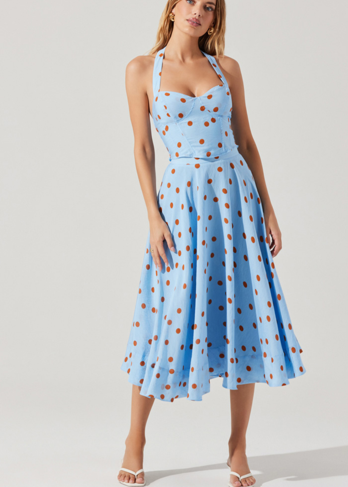 Bella Polkadot Top