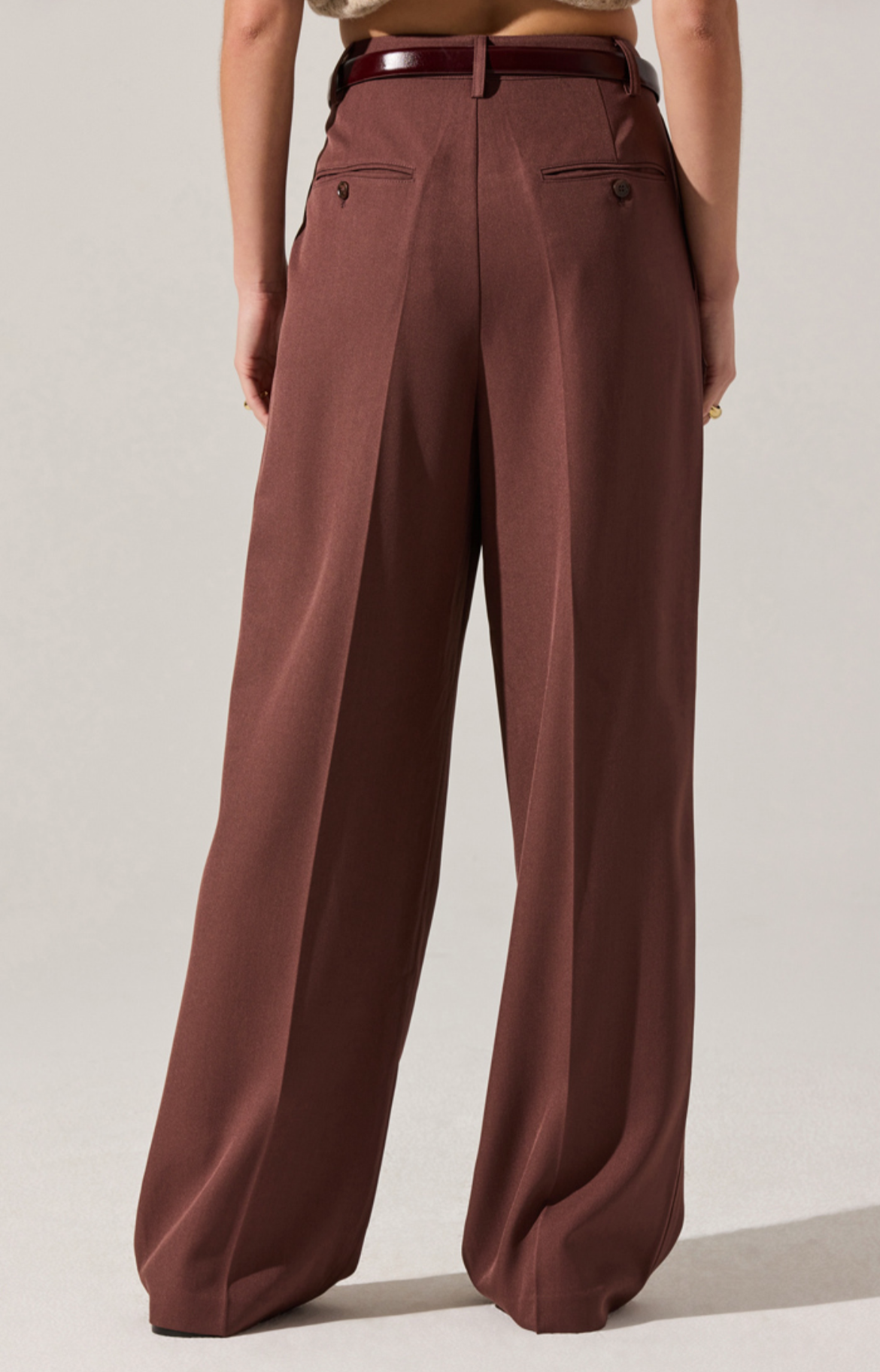 Faria Pleated Trousers