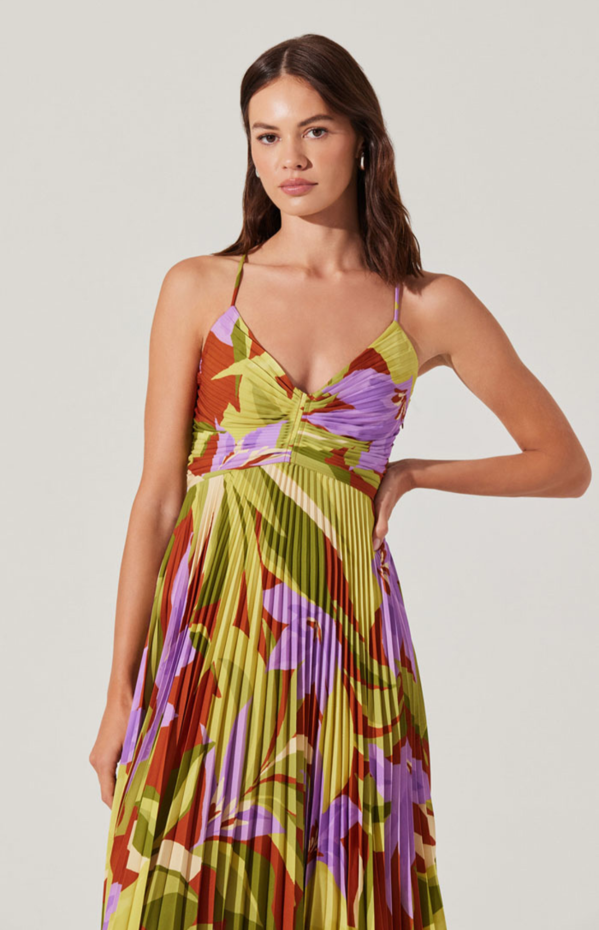 Green Rust Floral