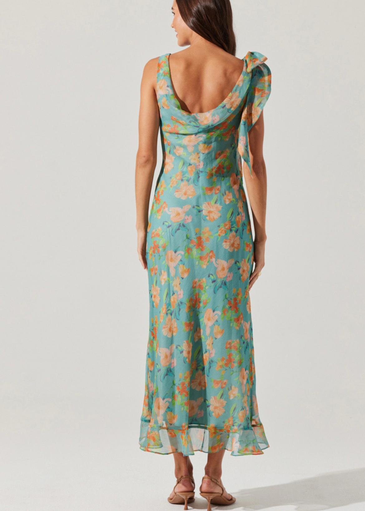 Tia Teal Dress