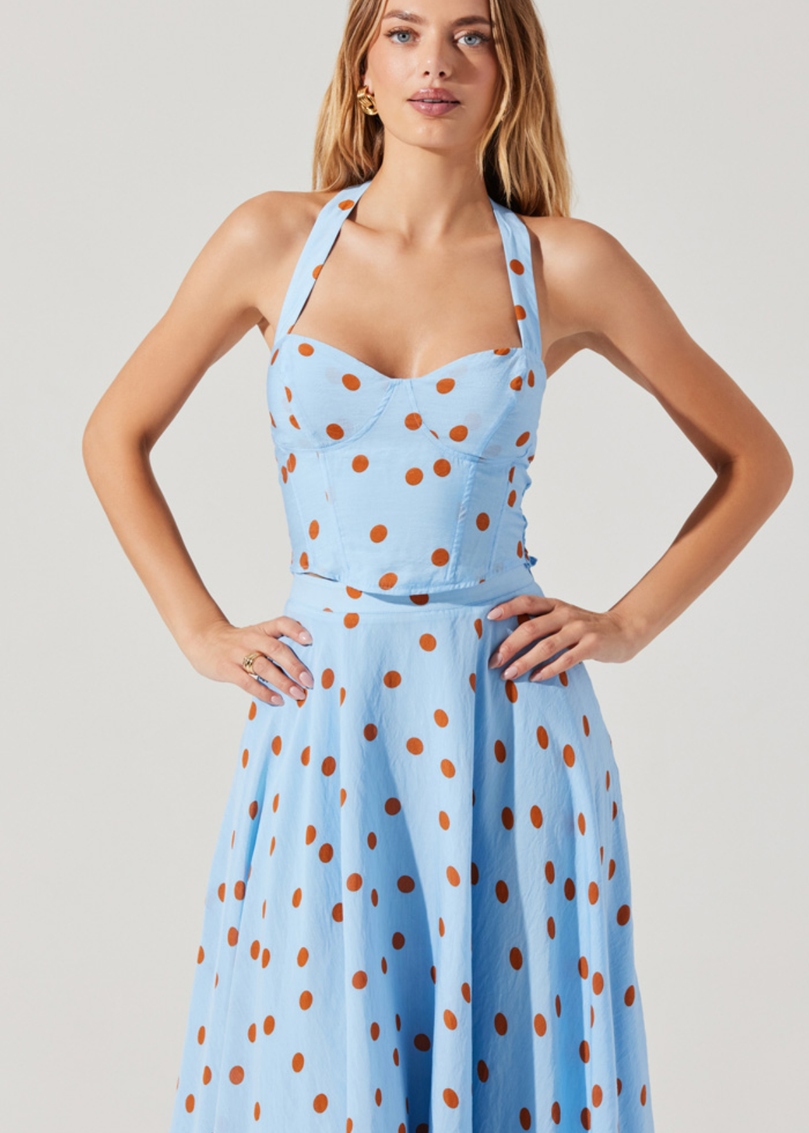 Bella Polkadot Top