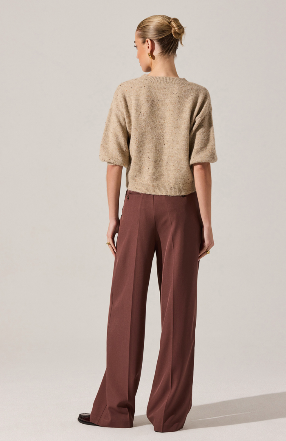 Faria Pleated Trousers