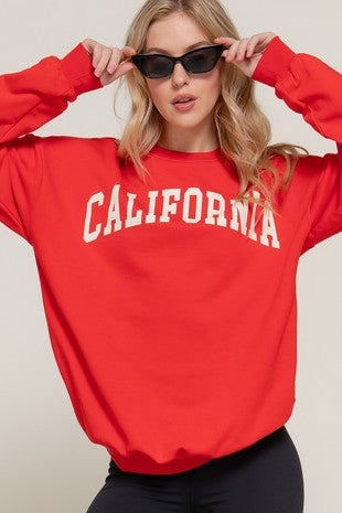 California Oversized Sweatshirt