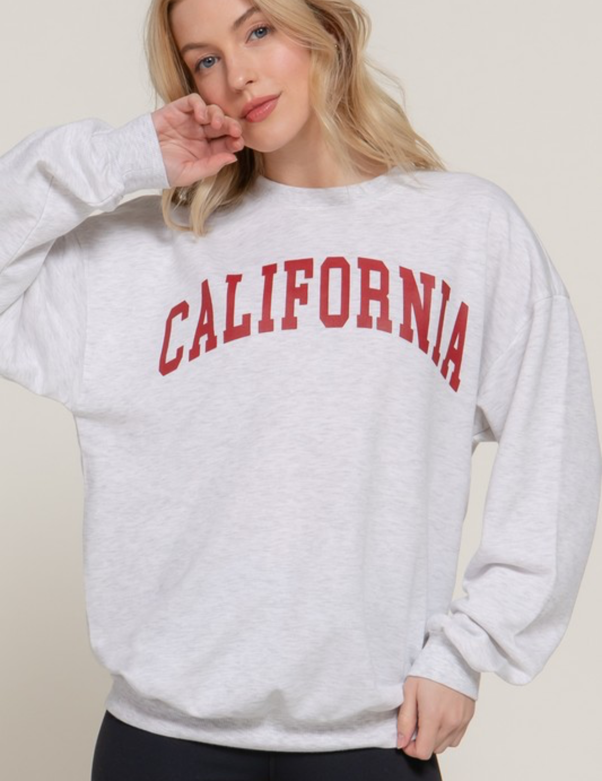California Oversized Sweatshirt