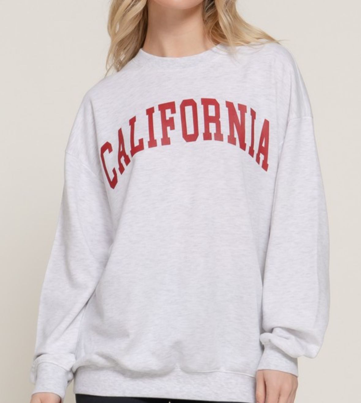 California Oversized Sweatshirt