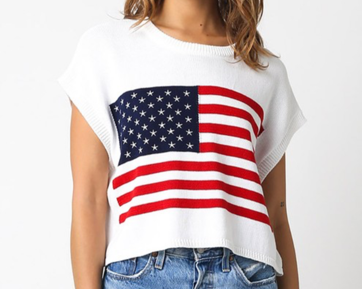 Americana Sweater Vest